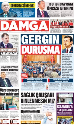 DAMGA 12 Mart Perşembe Sayfaları