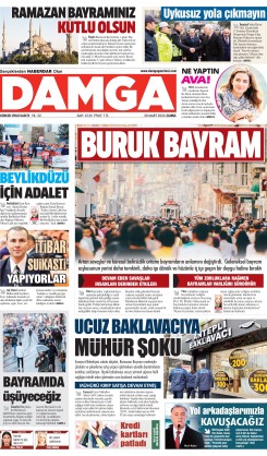 DAMGA 20 Mart Cuma Sayfaları