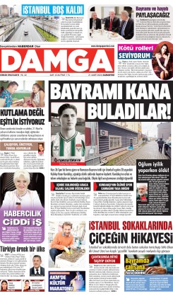 DAMGA 21 Mart Cumartesi Sayfaları