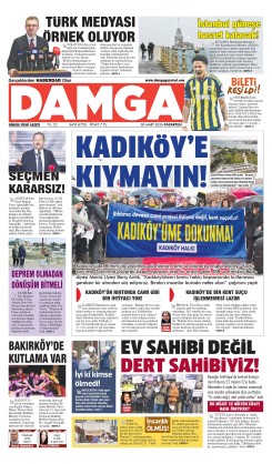 DAMGA 30 Mart Pazartesi Sayfaları