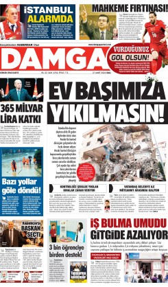 DAMGA 31 Mart Salı Sayfaları