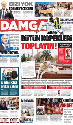 DAMGA 5 Nisan Pazar Sayfaları