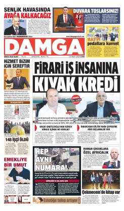 DAMGA 10 Nisan Cuma Sayfaları
