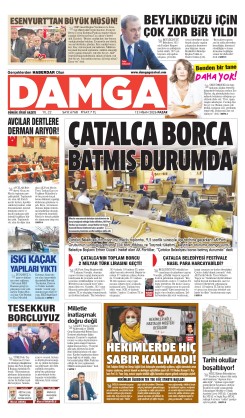 DAMGA 12 Nisan Pazar Sayfaları