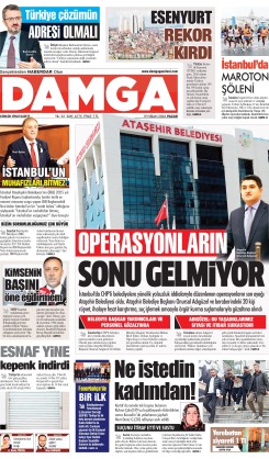 DAMGA 19 Nisan Pazar Sayfaları