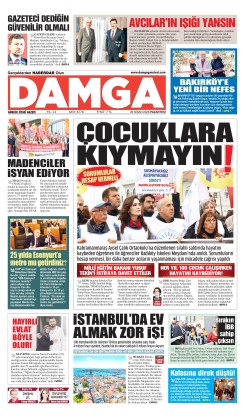 DAMGA 20 Nisan Pazartesi Sayfaları