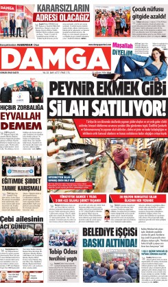 DAMGA 21 Nisan Salı Sayfaları