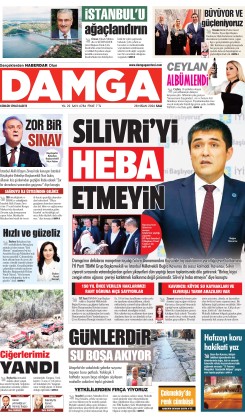 DAMGA 28 Nisan Salı Sayfaları