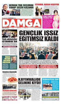 DAMGA 3 Mayıs Pazar Sayfaları