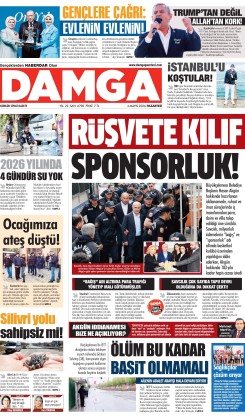 DAMGA 4 Mayıs Pazartesi Sayfaları