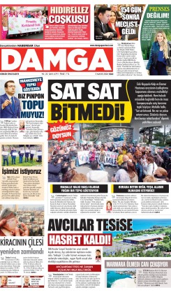 DAMGA 5 Mayıs Salı Sayfaları