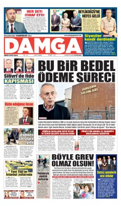 DAMGA 14 Mayıs Perşembe Sayfaları