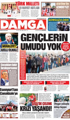 DAMGA 20 Mayıs Çarşamba Sayfaları
