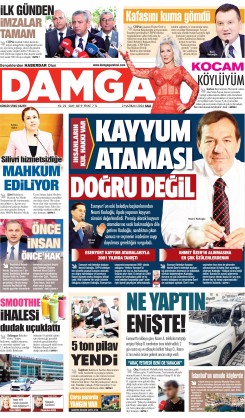 DAMGA 2 Haziran Salı Sayfaları