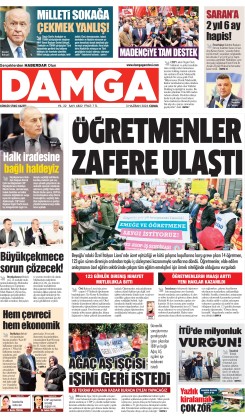 DAMGA 5 Haziran Cuma Sayfaları