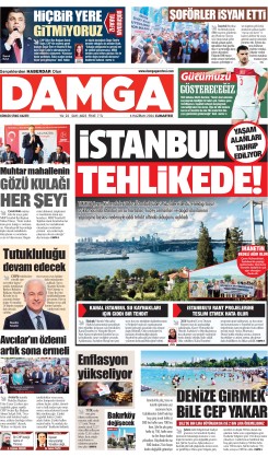 DAMGA 6 Haziran Cumartesi Sayfaları