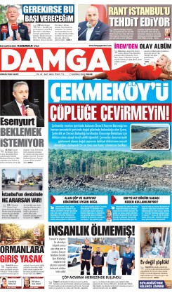 DAMGA 7 Haziran Pazar Sayfaları