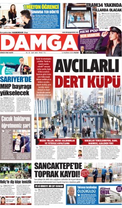 DAMGA 14 Haziran Pazar Sayfaları