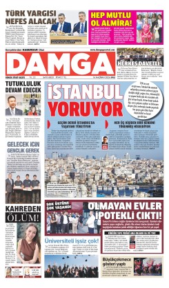 DAMGA 16 Haziran Salı Sayfaları