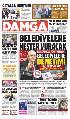 DAMGA 23 Haziran Salı Sayfaları