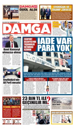 DAMGA 5 Temmuz Pazar Sayfaları