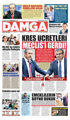 DAMGA 10 Temmuz Cuma Sayfaları