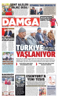 DAMGA 19 Temmuz Pazar Sayfaları