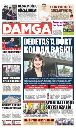DAMGA 31 Temmuz Cuma Sayfaları