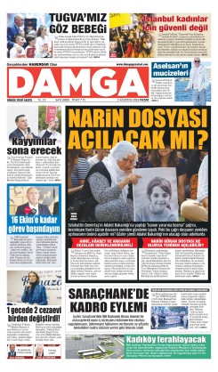 DAMGA 2 Ağustos Pazar Sayfaları