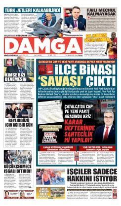 DAMGA 23 Ağustos Pazar Sayfaları