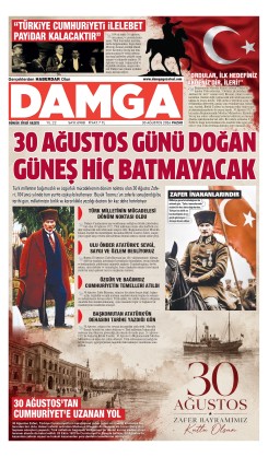 DAMGA 30 Ağustos Pazar Sayfaları