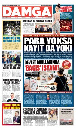 DAMGA 5 Eylül Cumartesi Sayfaları
