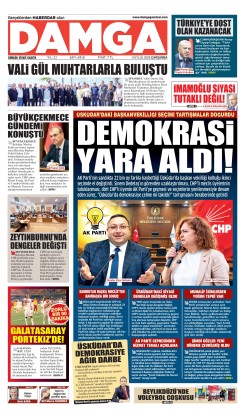 DAMGA 9 Eylül Çarşamba Sayfaları