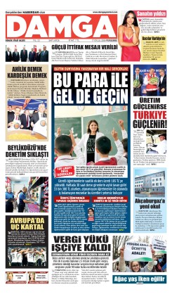 DAMGA 17 Eylül Perşembe Sayfaları
