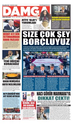 DAMGA 20 Eylül Pazar Sayfaları