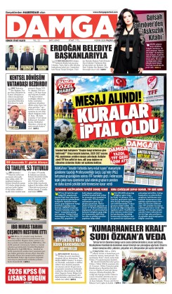 DAMGA 4 Ekim Pazar Sayfaları