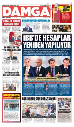 DAMGA 6 Ekim Salı Sayfaları