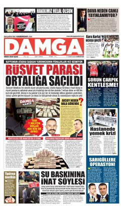 DAMGA 17 Ekim Cumartesi Sayfaları