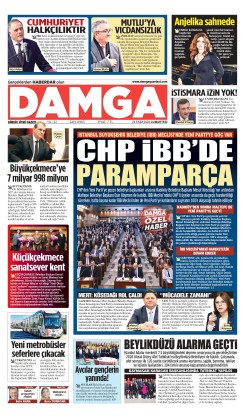 DAMGA 24 Ekim Cumartesi Sayfaları