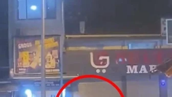 Kumkapı'da şok görüntüler! Kavga çıkınca adamı pencereden aşağı attılar!