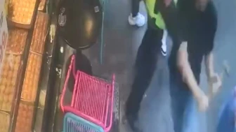 Esnafa psikopat saldırı!