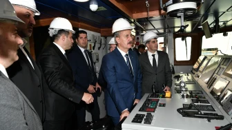 Görgün tersaneleri ziyaret etti