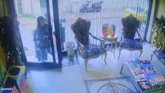 Böcek ailesinin otele giriş görüntüleri ortaya çıktı