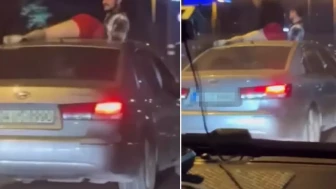 İstanbul trafğinde twerk yapan kadına ceza!