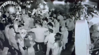 Eğlence mekanında dehşet dakikaları!