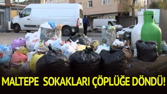 3 gündür toplanmayan çöpler sebebiyle ilçe çöp yığınları içinde