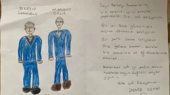 Çocuklar Çalık'a mektup gönderdi