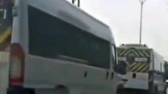 O servis şoförlerinin belgeleri iptal edildi