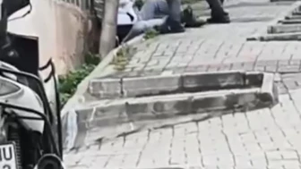 7'inci kattan aşağı atladı!