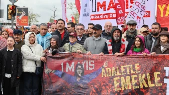1 Mayıs İşçi Bayramı Kadıköy'de kutlandı